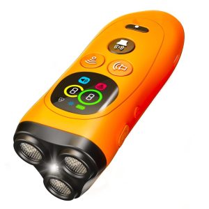 PU11 Pro Ultrasonic Dog Repeller with HD Color Display and Triple Transducer